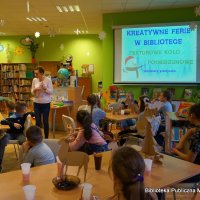 Kreatywne ferie w bibliotece rozpoczęte