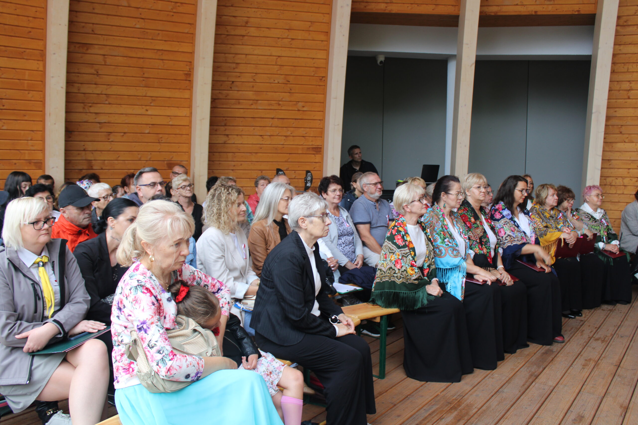 Widownia oglądająca występ