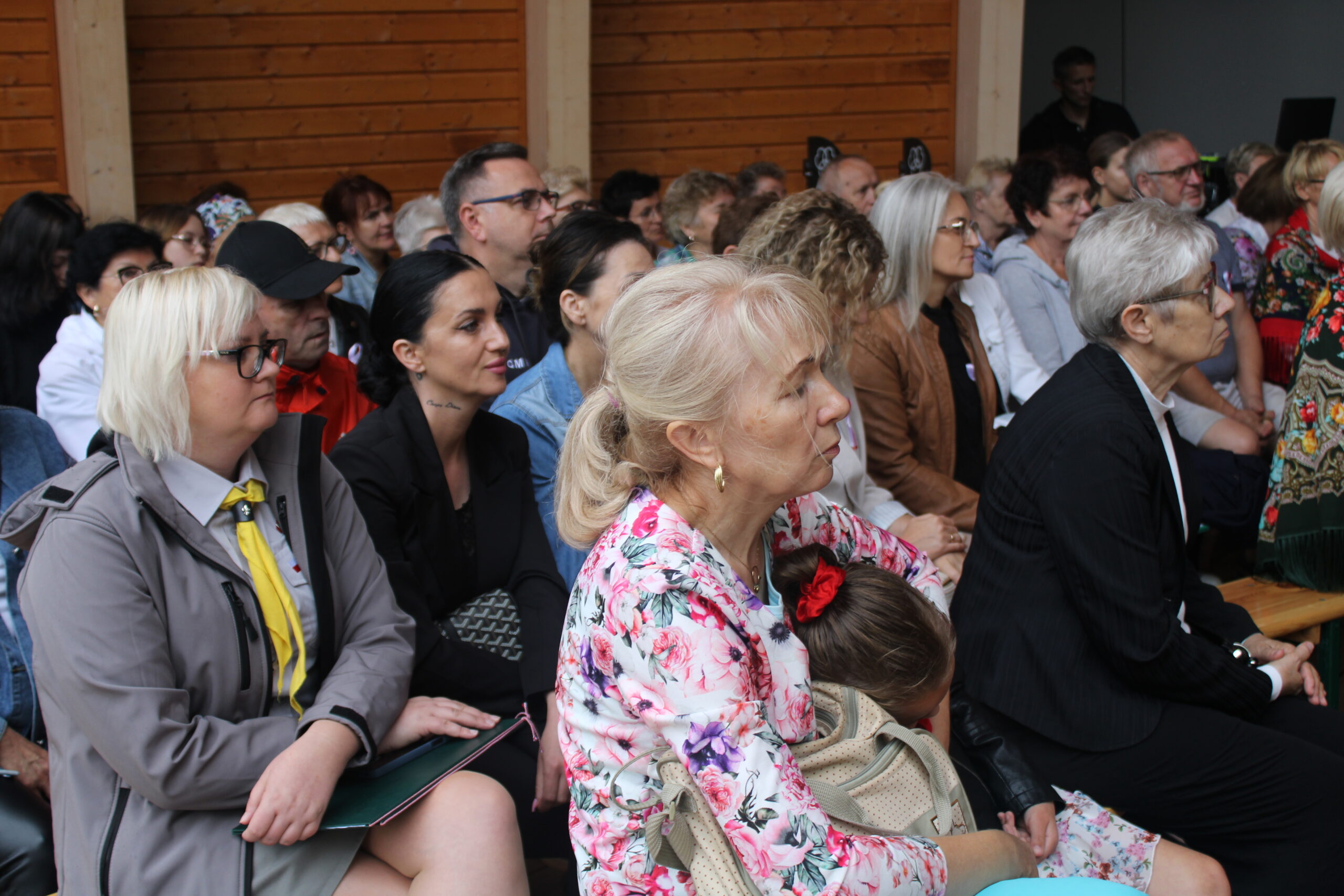 Widownia oglądająca występ