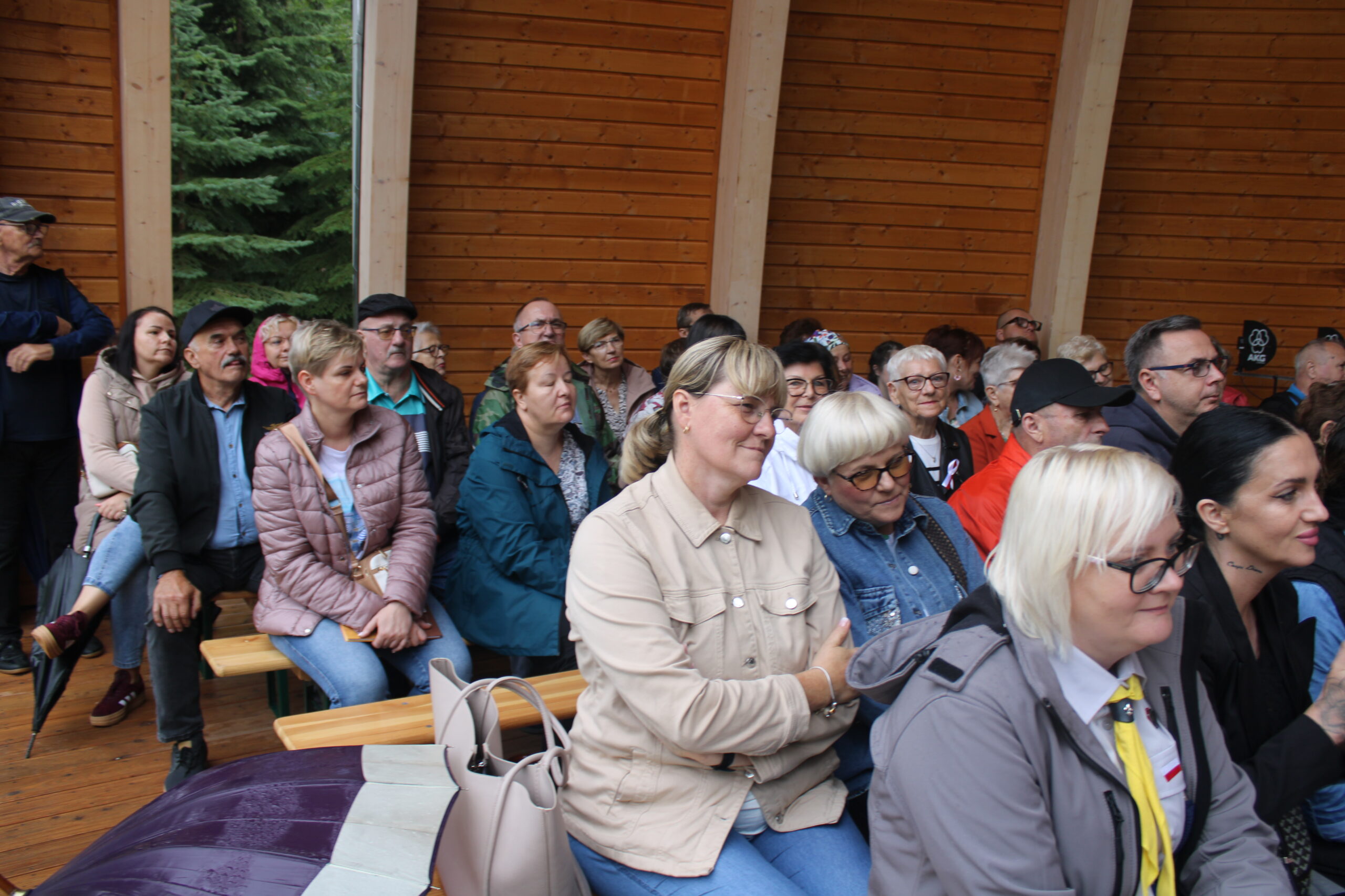 Widownia oglądająca występ
