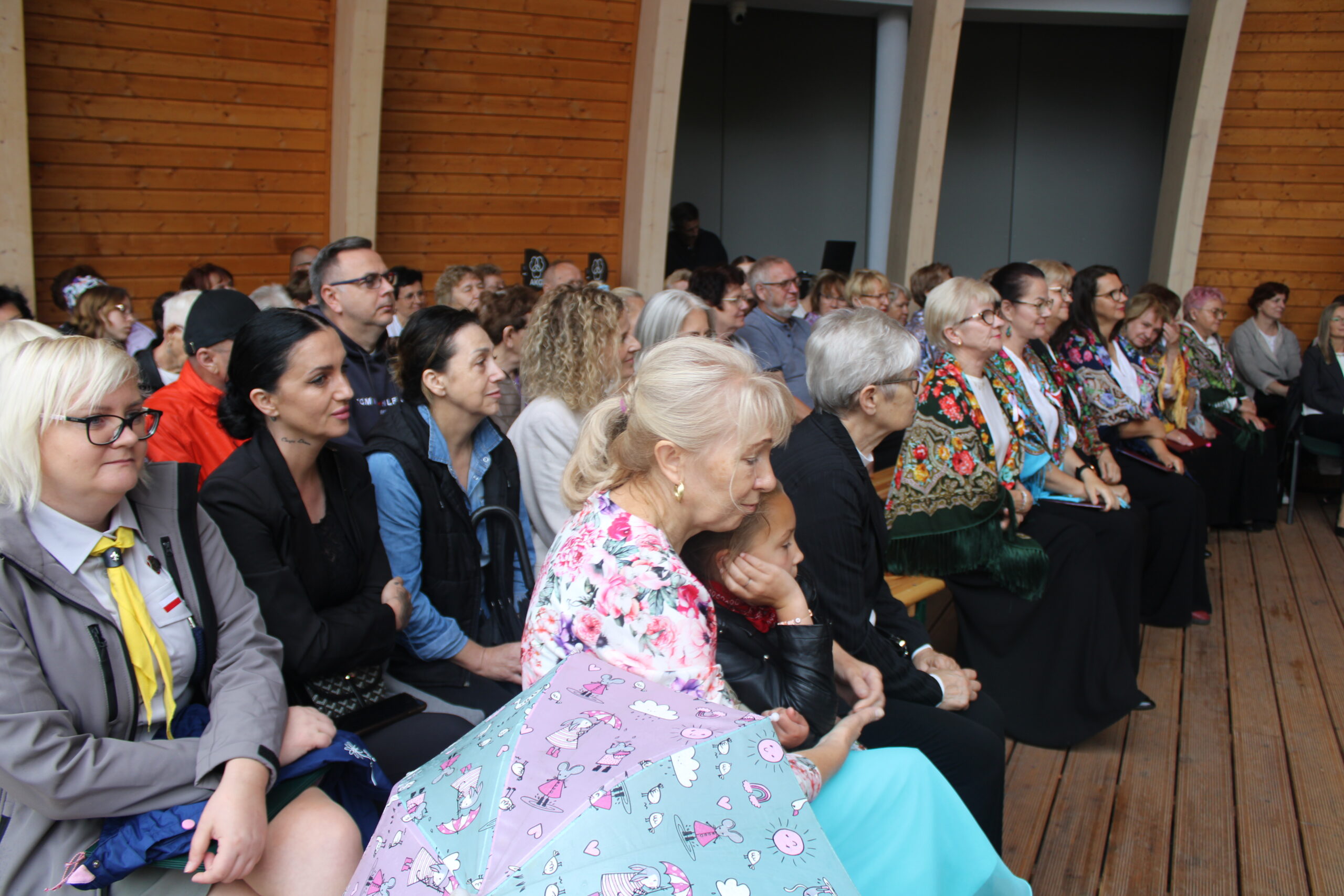 Widownia oglądająca występ